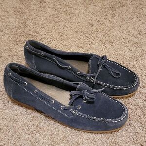 Clark's Bendables Soft Leather Shoes Size 9.5
